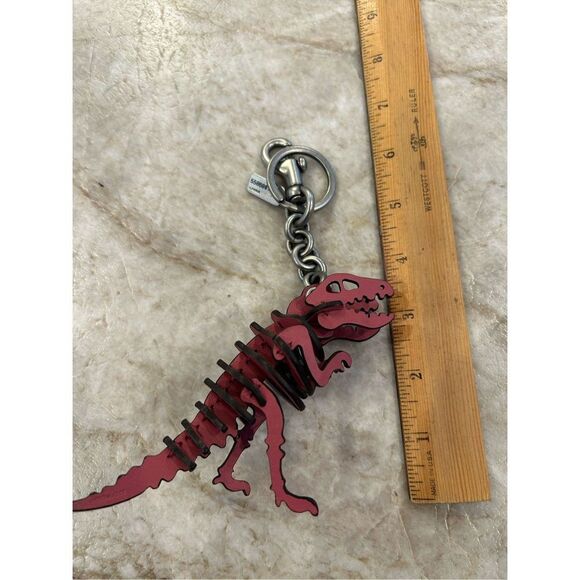 COACH Large Rexi Puzzle Keychain - Picture 6 of 6